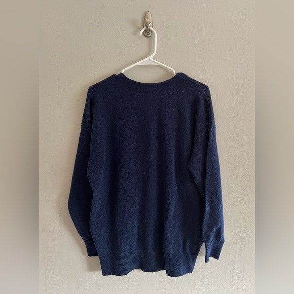 NWT Madewell Sweater Womens Merino Wool Relaxed Boyfriend Vneck Cardigan Size S - Picture 4 of 9